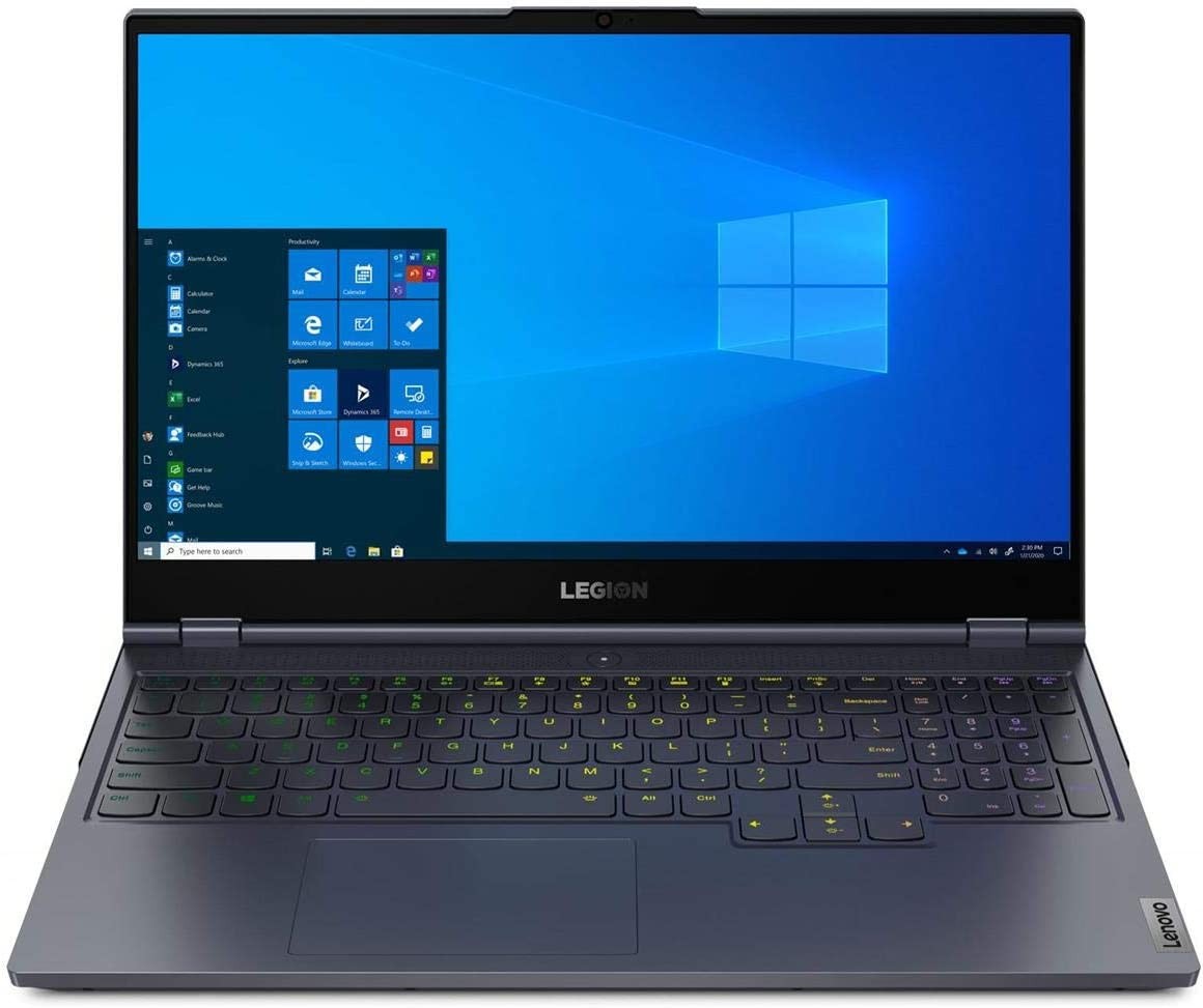 Lenovo Legion 7 15.6-inch Full HD 240Hz gaming laptop, Intel Core i7-10750H 2.60GHz, 16GB of memory, 512GB SSD, NVIDIA GeForce RTX 2080 SUPER Max-Q 8GB, Windows 10 Home Edition, Iron Grey Aluminum